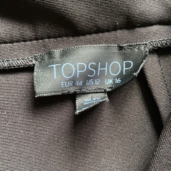 Top shop peplum black skirt - Picture 2 of 2